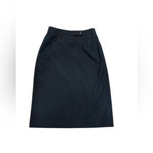 Classic Black Pencil Skirt Knee-length for Cocktail